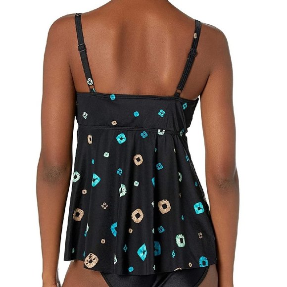 Coco Reef Contours Printed Underwire Tankini Top - Picture 2 of 12